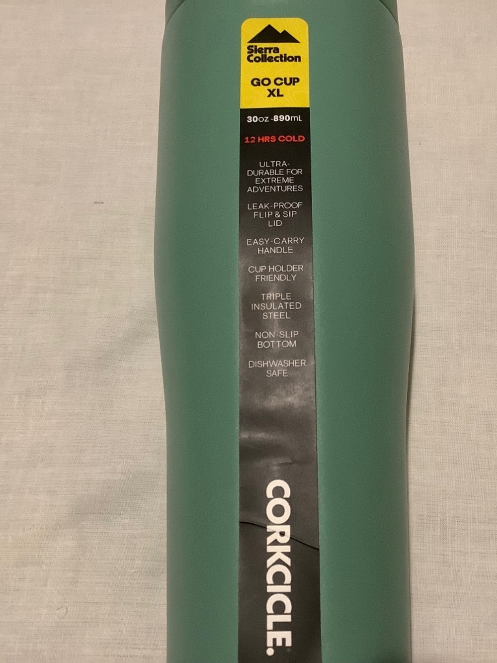 Corkcicle GO CUP XL-NWT